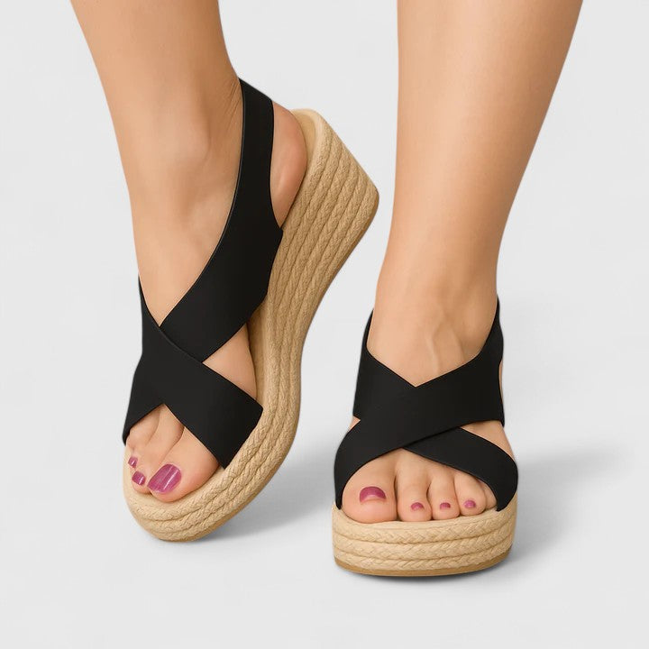 Valantomode | Sandals with Comfort Footbed