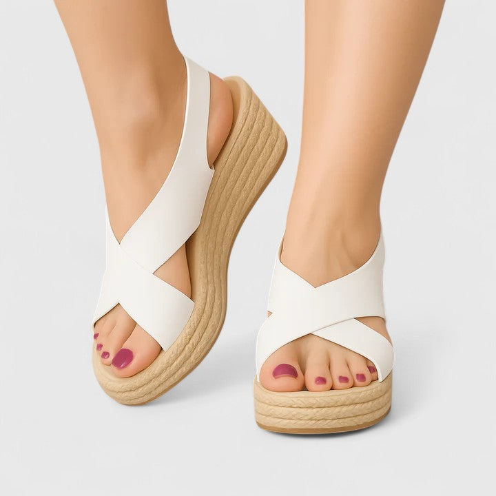 Valantomode | Sandals with Comfort Footbed