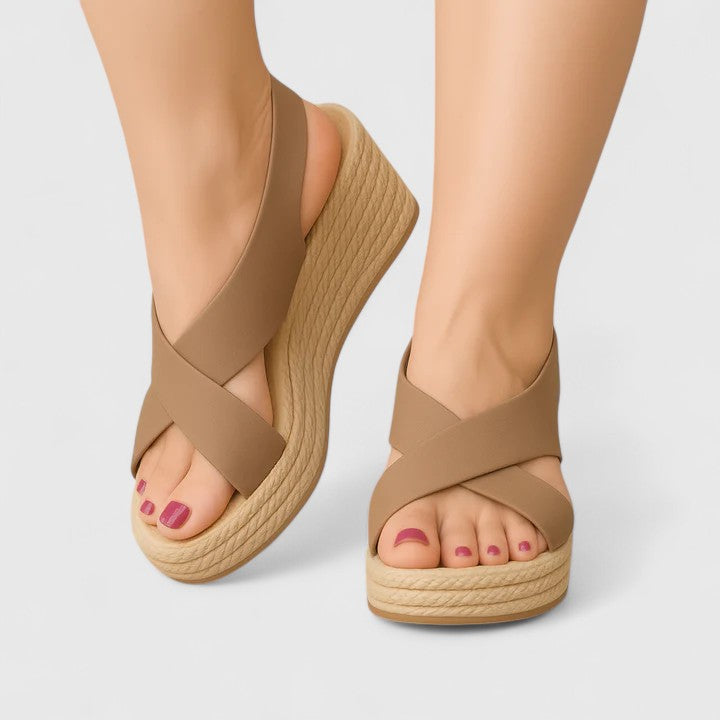 Valantomode | Sandals with Comfort Footbed