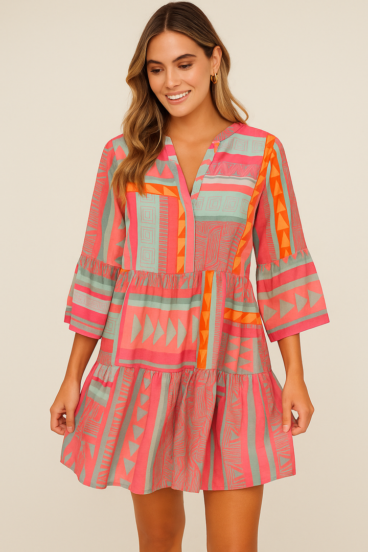 Valantomode | Chic Midi Dress for Effortless Stylish Outings