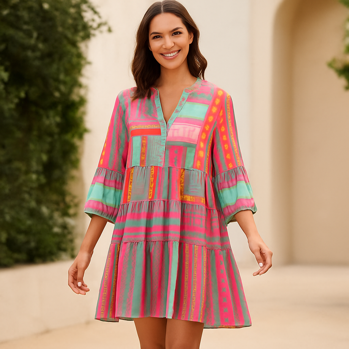 Valantomode | Chic Midi Dress for Effortless Stylish Outings