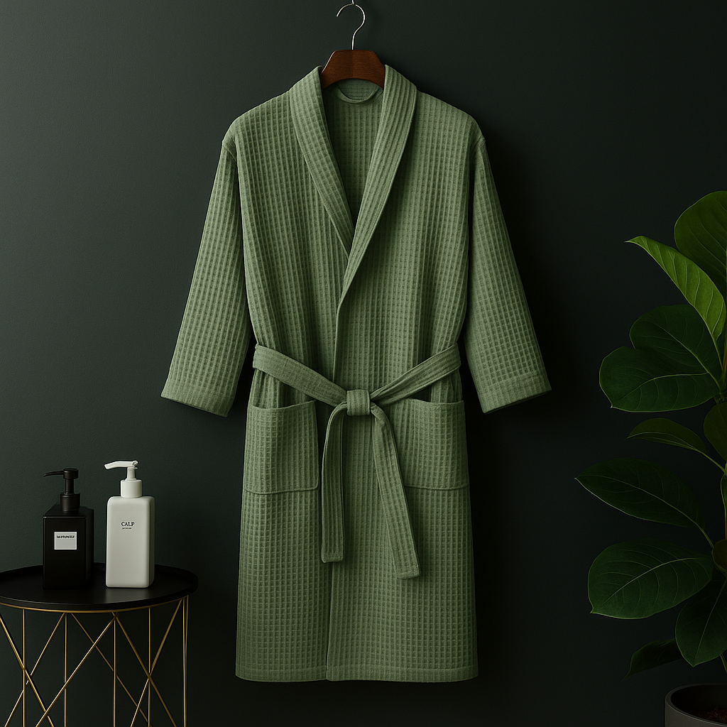 Valantomode | Luxurious Cotton Bathrobe for Cozy Relaxation at Home
