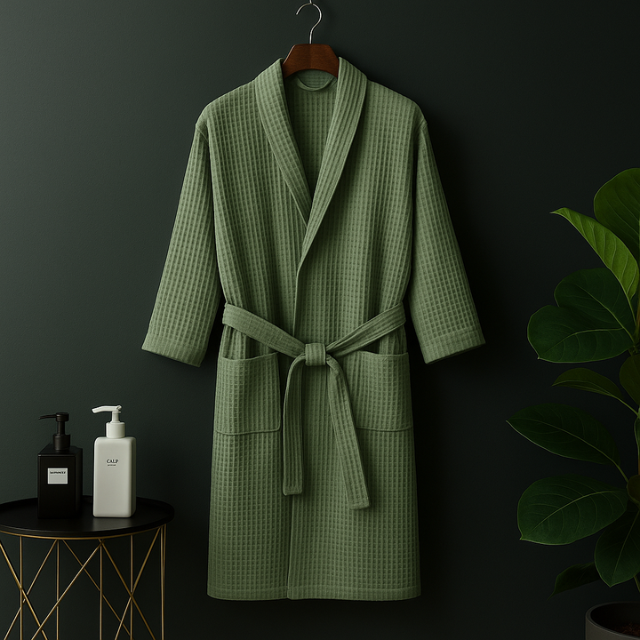 Valantomode | Luxurious Cotton Bathrobe for Cozy Relaxation at Home