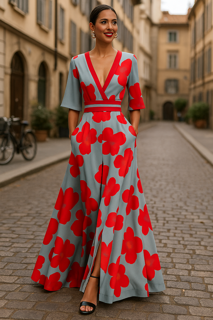Valantomode | Chic Long Dress for Effortless Style and Elegant Occasions