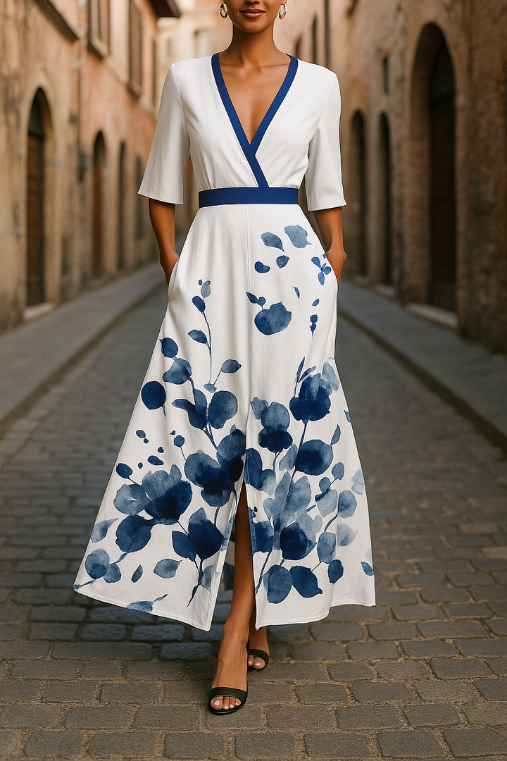 Valantomode | Chic Long Dress for Effortless Style and Elegant Occasions