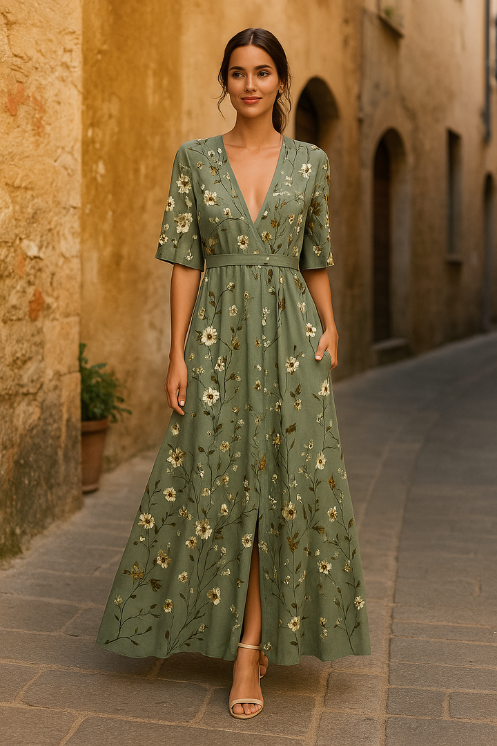 Valantomode | Chic Long Dress for Effortless Style and Elegant Occasions