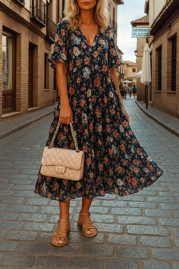 Valantomode | Chic Boho Dress for Effortless Summer Style
