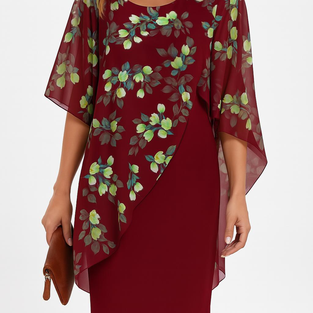 Valantomode | Stylish Floral Dress for Women’s Elegant Events