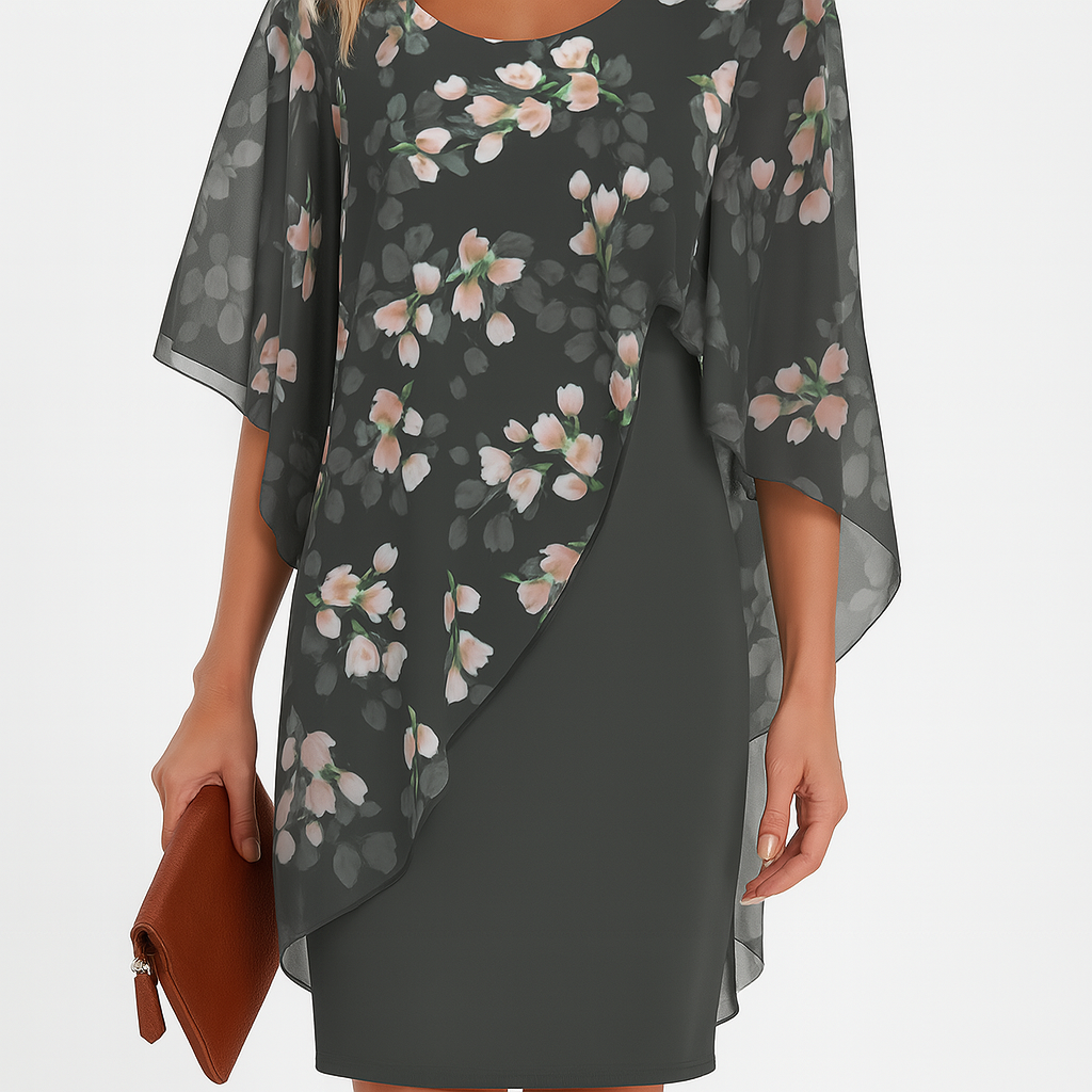 Valantomode | Stylish Floral Dress for Women’s Elegant Events