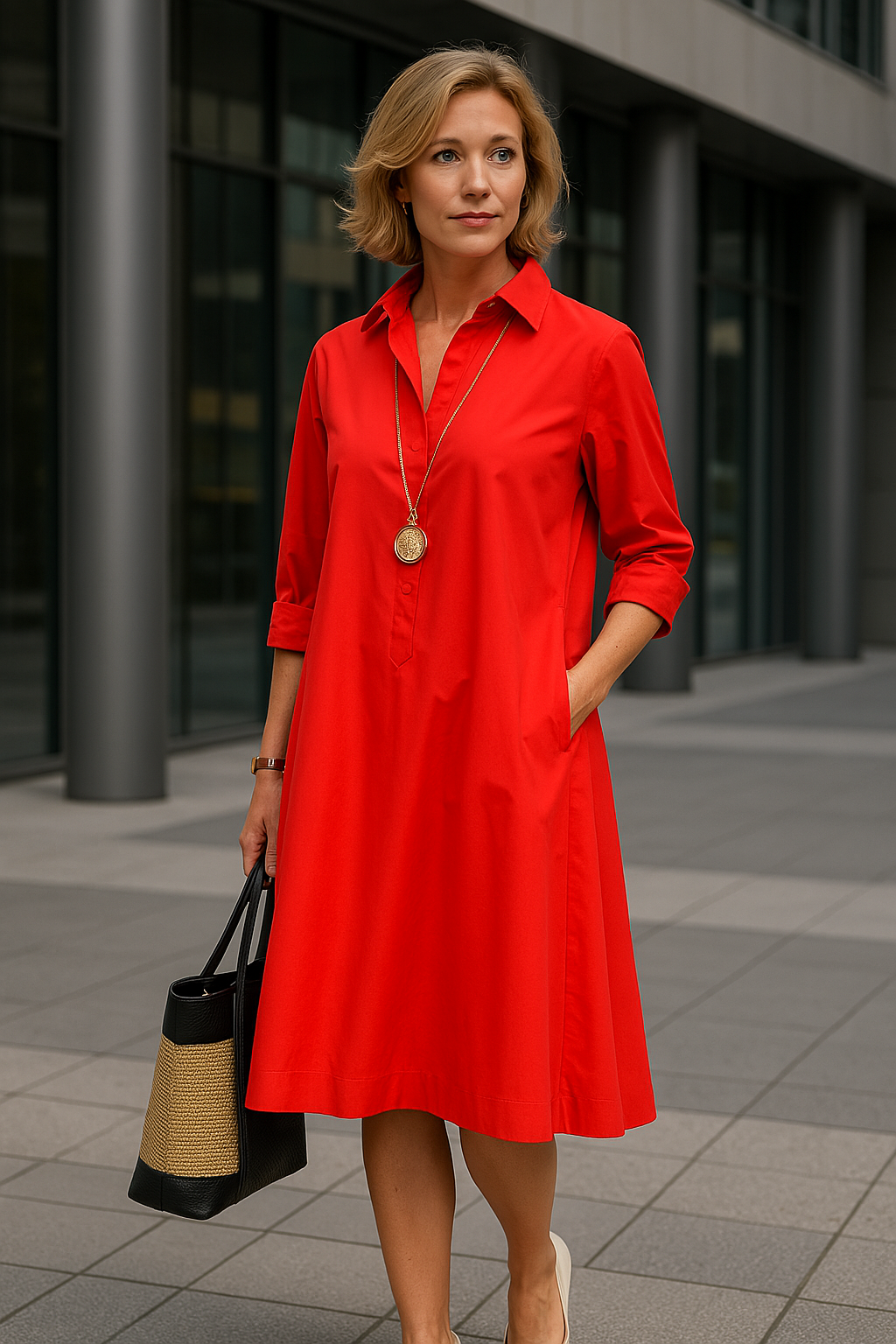Valantomode | Chic Polo Dress for Effortless Spring Fashion