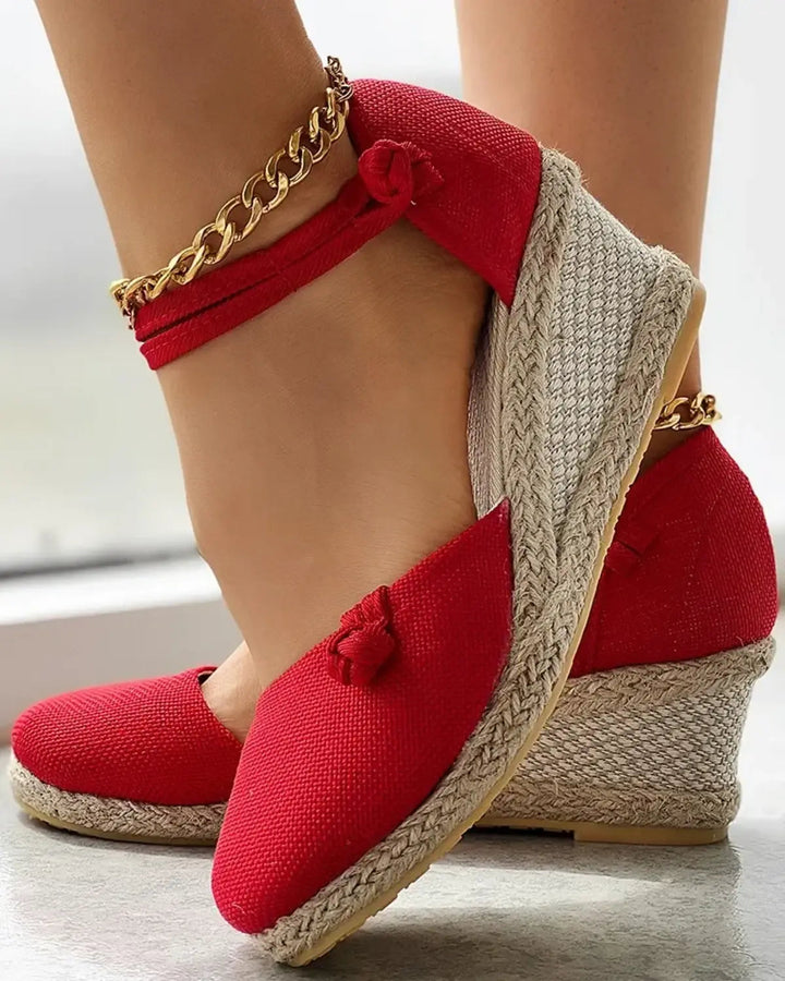 Valantomode | Women's Wedge Espadrilles - Stylish & Comfortable Sandals