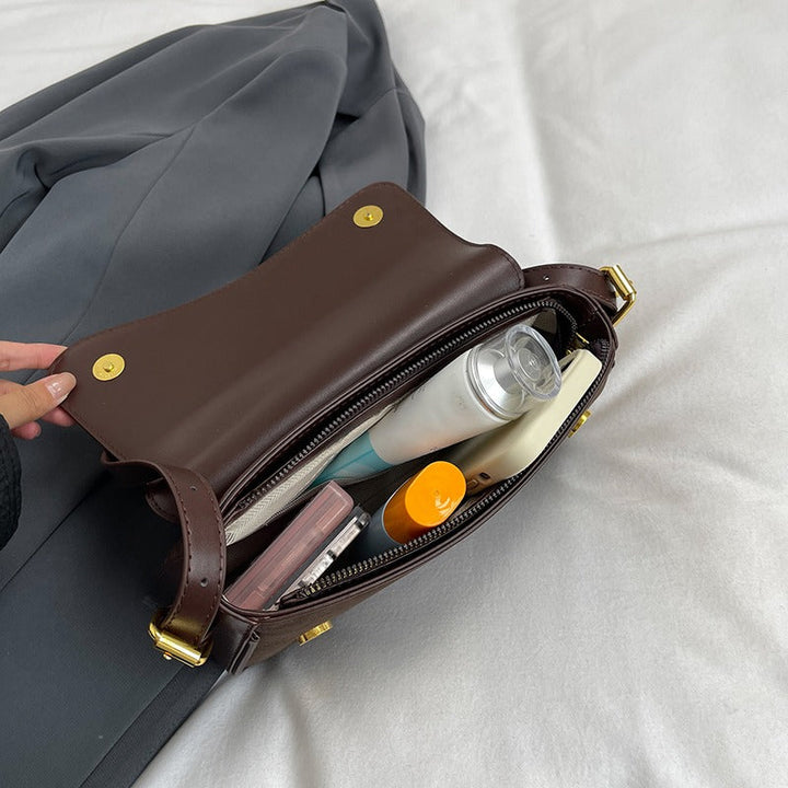 Valantomode | The ‘Aurelius’ Olivia Textural Garrison – Women's Premium Suede Crossbody Bag