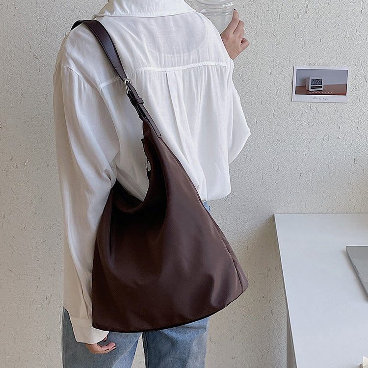 Valantomode | The Titan Nylon Logistics Garrison – Women's High-Capacity Durable Shoulder Tote