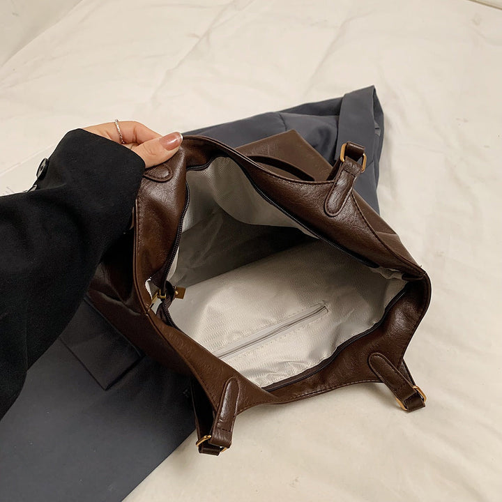 Valantomode | The ‘Aurelius’ Elena Sovereign Vessel – Women's Premium Eco-Friendly Vegan Leather Tote