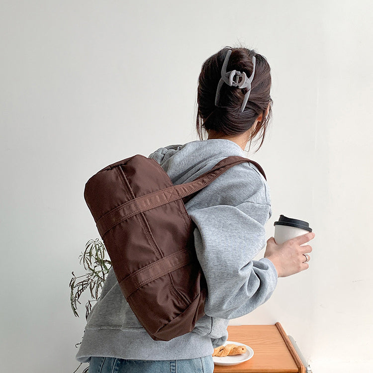 Valantomode | The Apex Nylon Transit Vessel – Women's Premium Compact Tactical Duffle