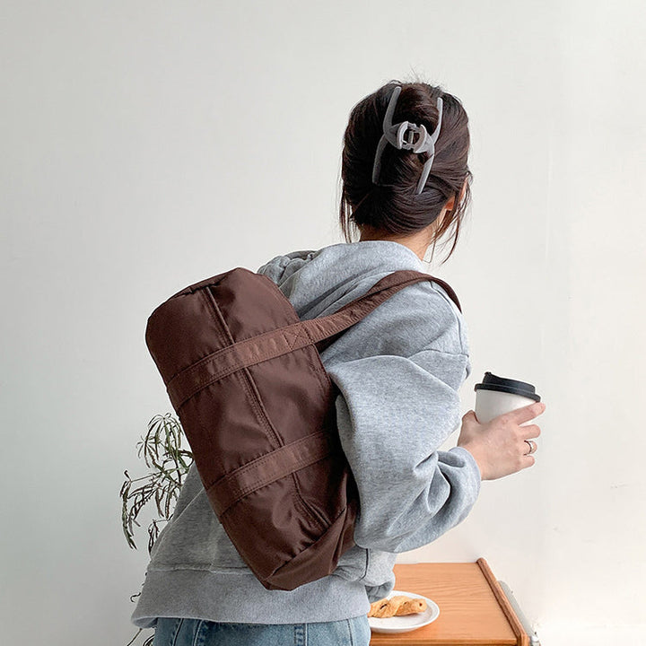 Valantomode | The Apex Nylon Transit Vessel – Women's Premium Compact Tactical Duffle