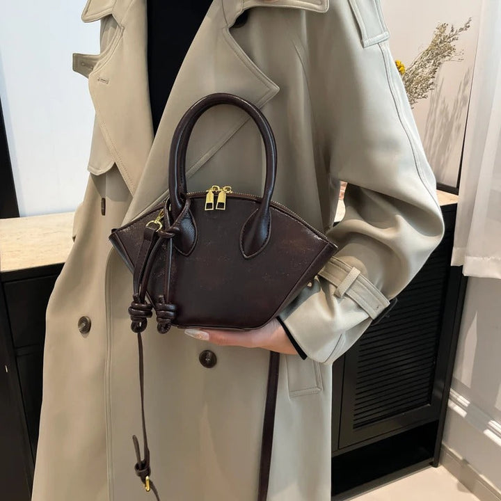 Valantomode | Millie Archival Courier – Premium Vegan Leather 2-in-1 Handbag & Crossbody