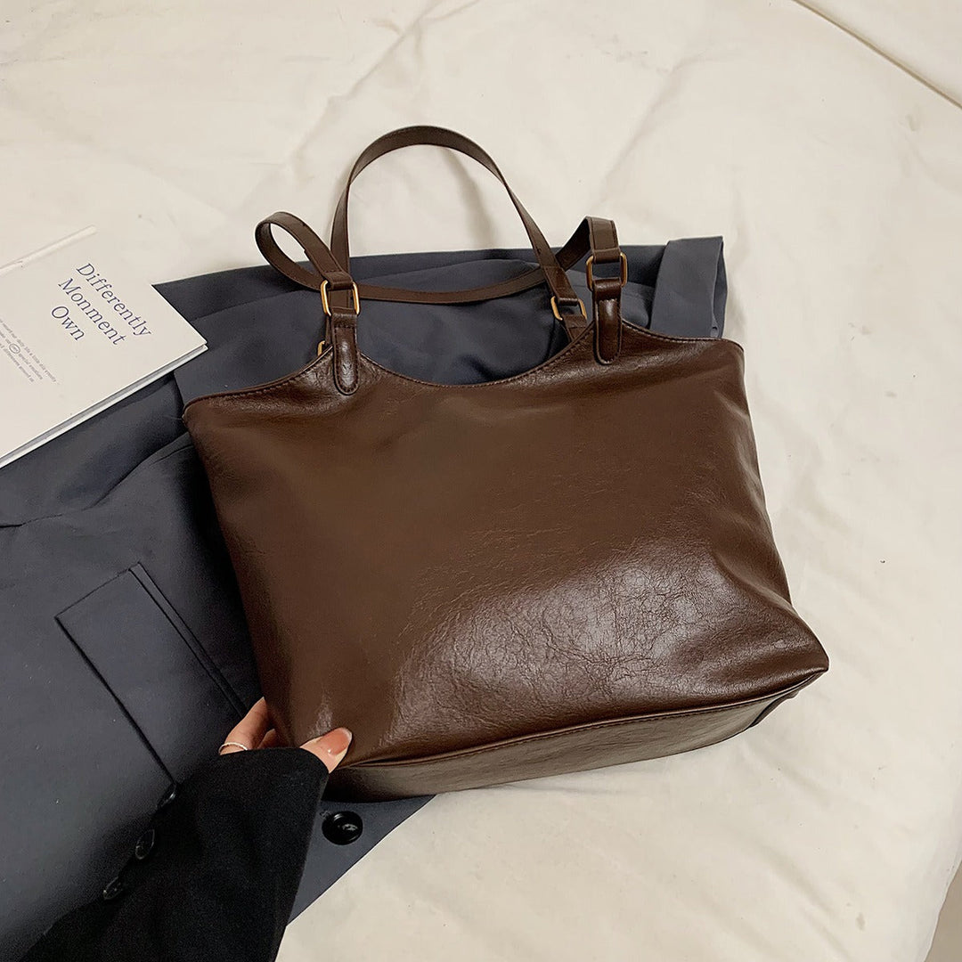 Valantomode | The ‘Aurelius’ Elena Sovereign Vessel – Women's Premium Eco-Friendly Vegan Leather Tote