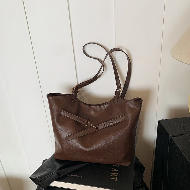 Valantomode | The ‘Aurelius’ Elena Sovereign Vessel – Women's Premium Eco-Friendly Vegan Leather Tote