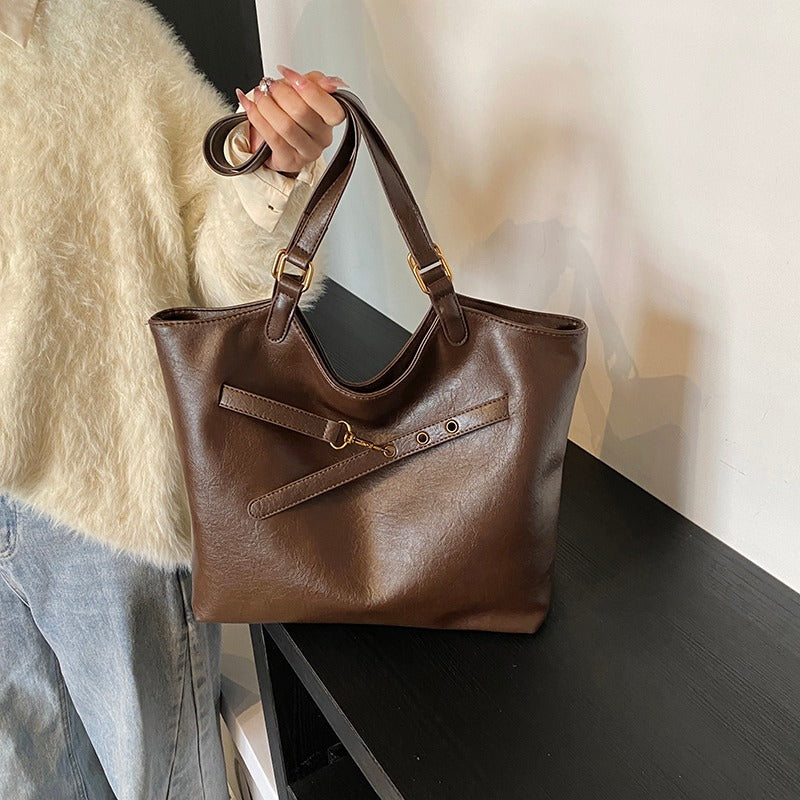 Valantomode | The ‘Aurelius’ Elena Sovereign Vessel – Women's Premium Eco-Friendly Vegan Leather Tote