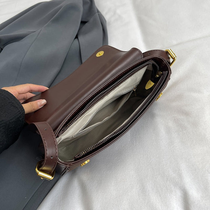Valantomode | The ‘Aurelius’ Olivia Textural Garrison – Women's Premium Suede Crossbody Bag