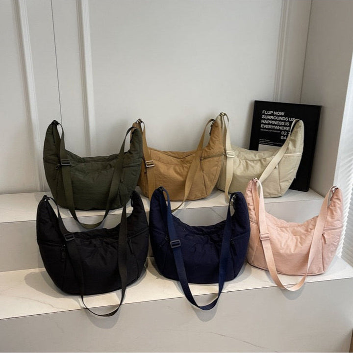 Valantomode | The ‘Aurelius’ Kinetische Puffer Garrison 2.0 – Women's Premium Padded Hobo Crossbody Bag