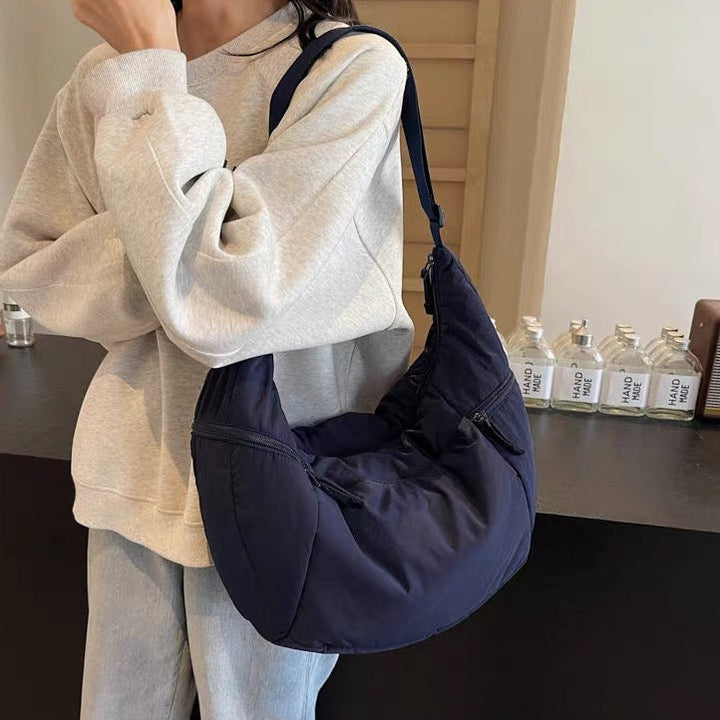 Valantomode | The ‘Aurelius’ Kinetische Puffer Garrison 2.0 – Women's Premium Padded Hobo Crossbody Bag