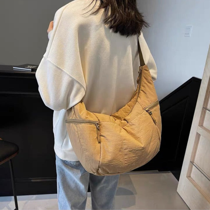 Valantomode | The ‘Aurelius’ Kinetische Puffer Garrison 2.0 – Women's Premium Padded Hobo Crossbody Bag