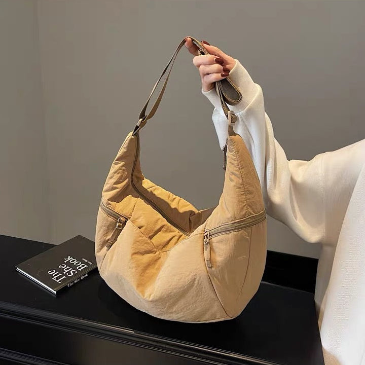 Valantomode | The ‘Aurelius’ Kinetische Puffer Garrison 2.0 – Women's Premium Padded Hobo Crossbody Bag