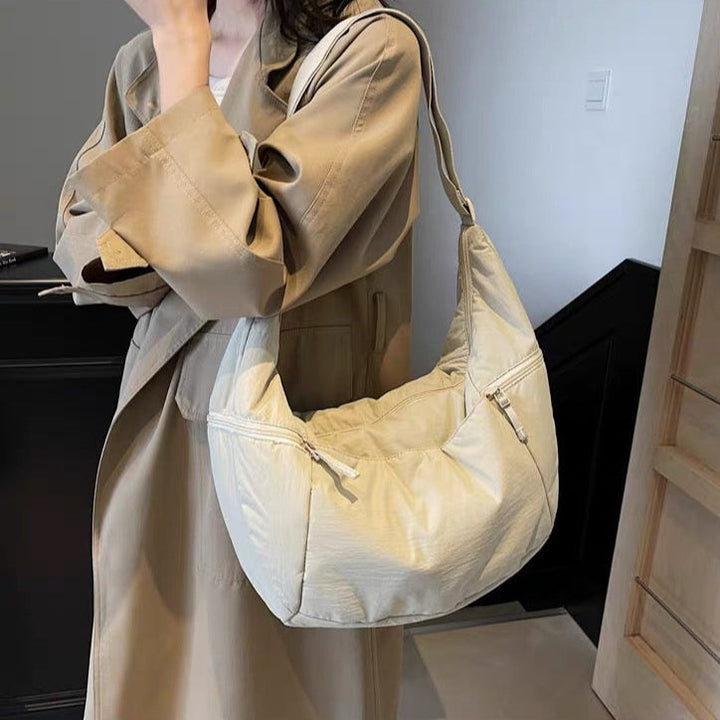Valantomode | The ‘Aurelius’ Kinetische Puffer Garrison 2.0 – Women's Premium Padded Hobo Crossbody Bag