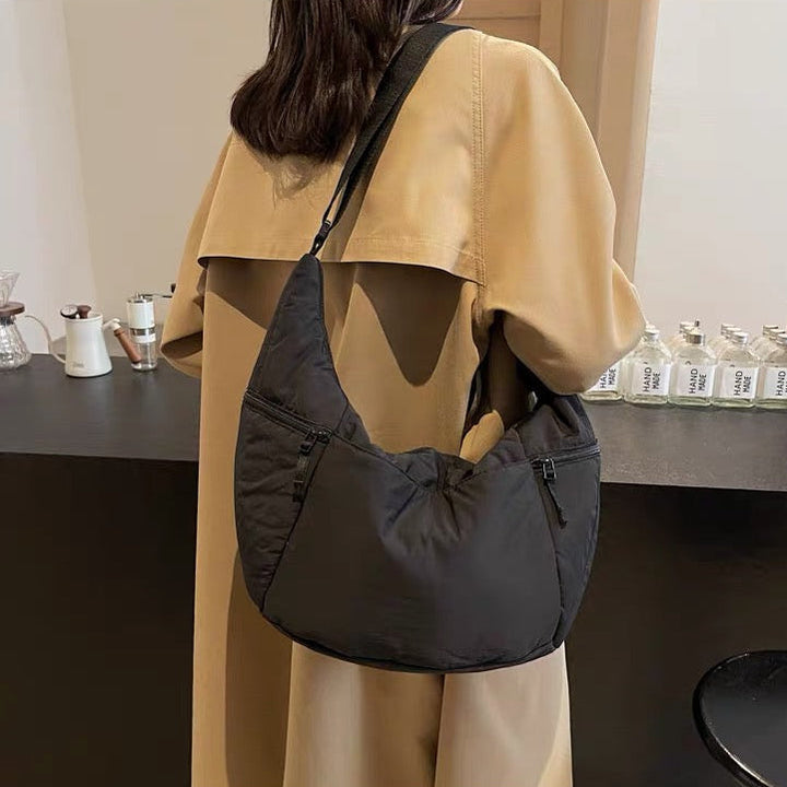 Valantomode | The ‘Aurelius’ Kinetische Puffer Garrison 2.0 – Women's Premium Padded Hobo Crossbody Bag