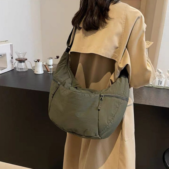 Valantomode | The ‘Aurelius’ Kinetische Puffer Garrison 2.0 – Women's Premium Padded Hobo Crossbody Bag