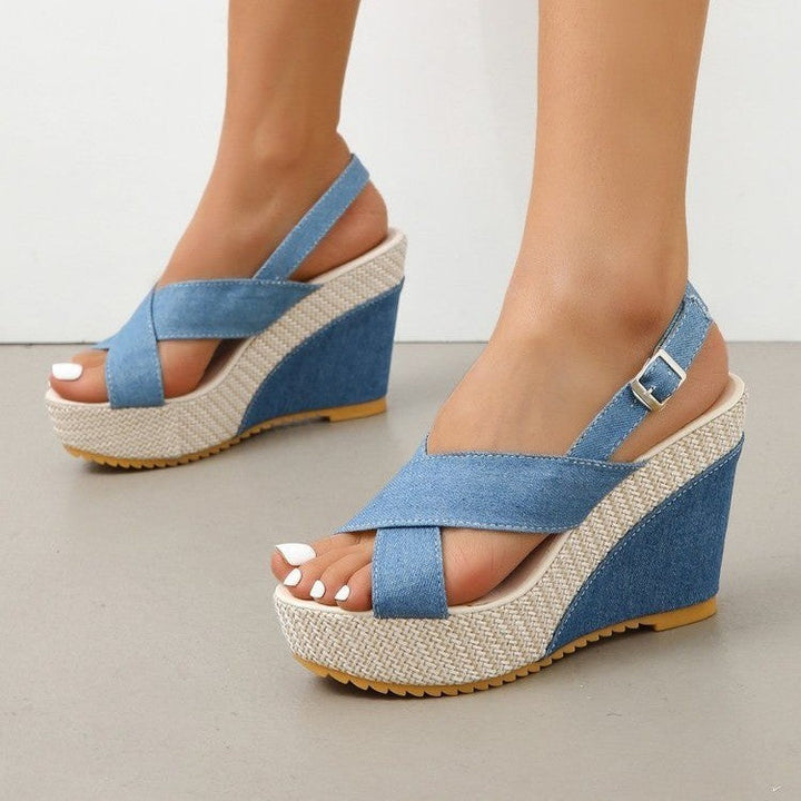 Valantomode | Women's Wedge Sandals - Stylish, Comfortable Summer Shoes
