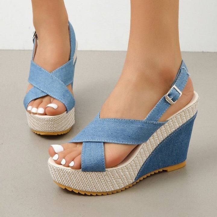 Valantomode | Women's Wedge Sandals - Stylish, Comfortable Summer Shoes