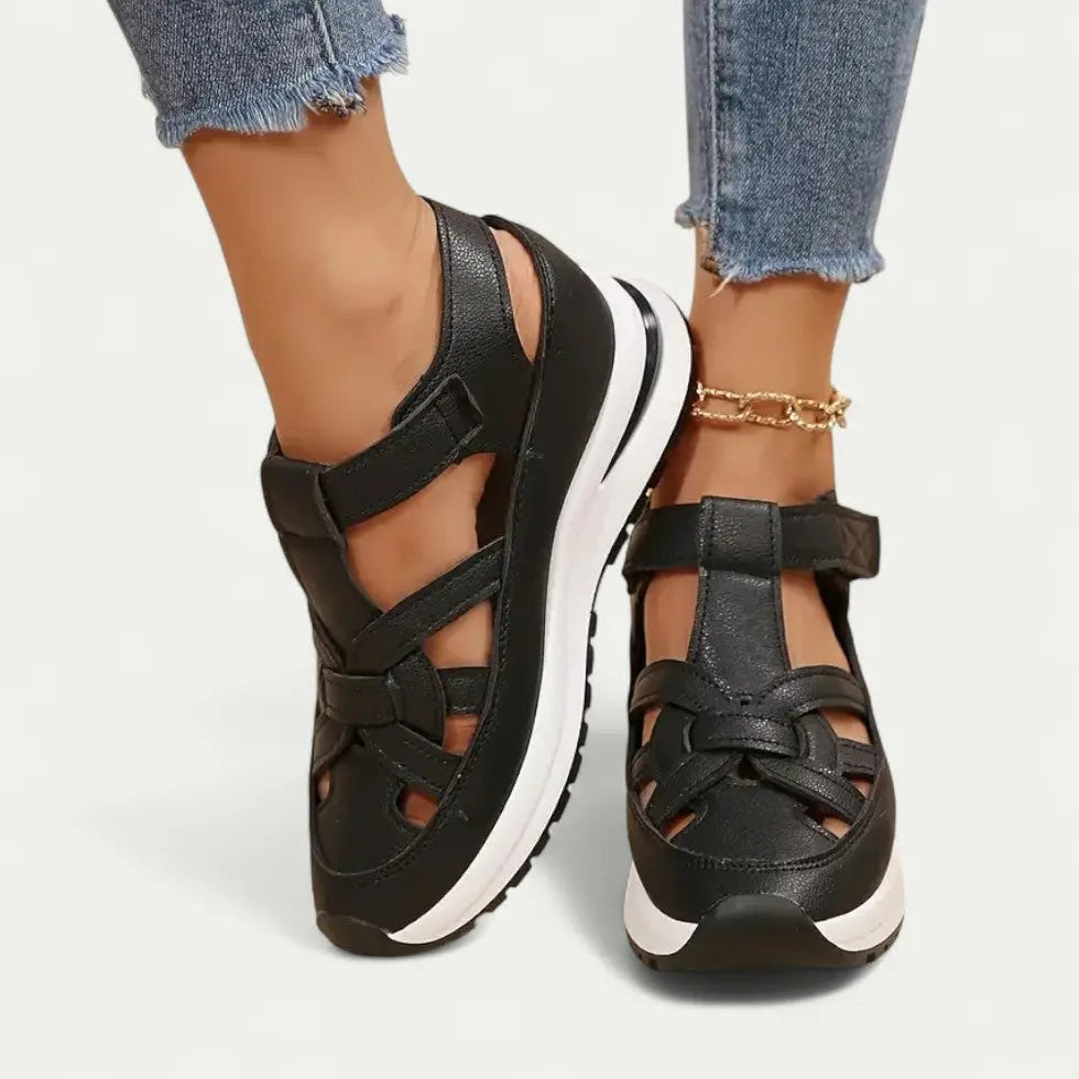 Valantomode | Women's Walking Sandals - Cushioned Comfort