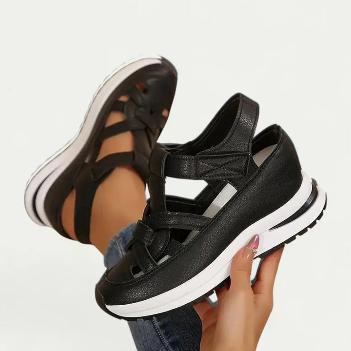 Valantomode | Women's Walking Sandals - Cushioned Comfort