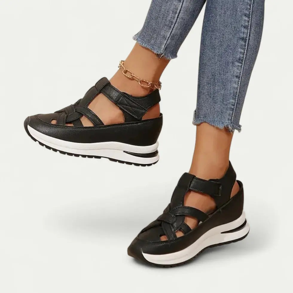 Valantomode | Women's Walking Sandals - Cushioned Comfort