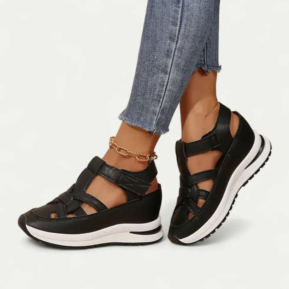 Valantomode | Women's Walking Sandals - Cushioned Comfort
