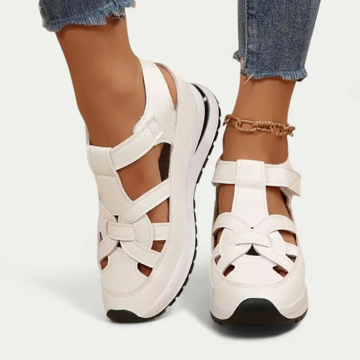 Valantomode | Women's Walking Sandals - Cushioned Comfort