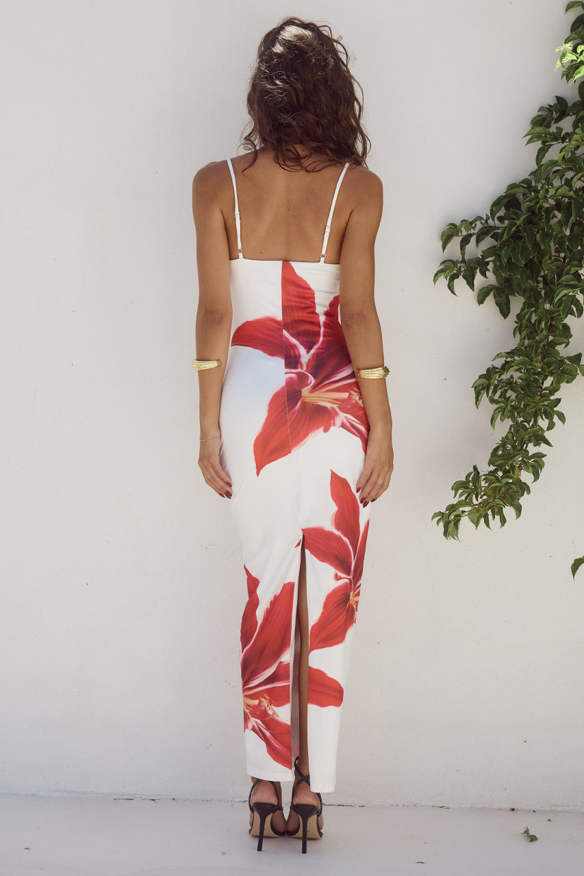 Valantomode | Floral Maxi Dress for Effortless Summer Style
