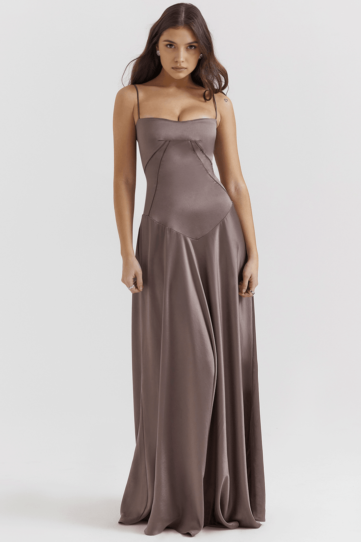 Valantomode | Sweetheart Neckline Evening Dress for Elegant Nights