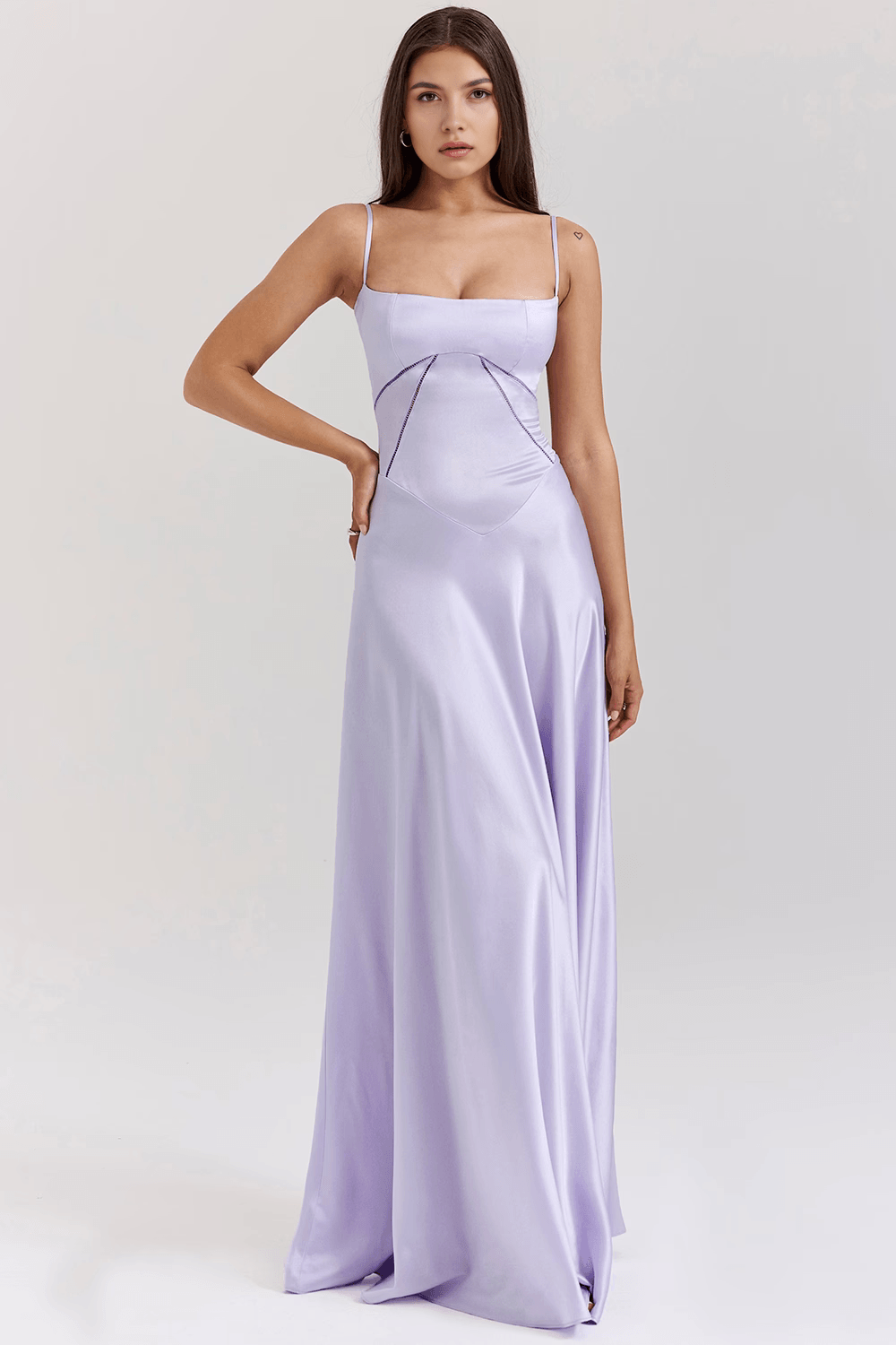 Valantomode | Sweetheart Neckline Evening Dress for Elegant Nights