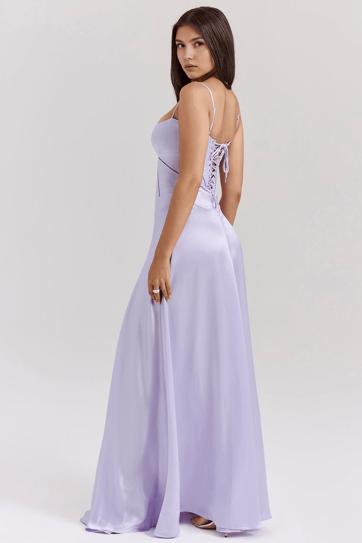 Valantomode | Sweetheart Neckline Evening Dress for Elegant Nights