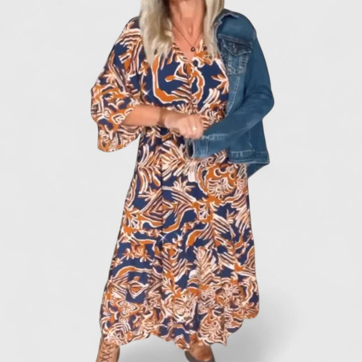Valantomode | Chic Maxi Dress for Effortless Day to Evening Style
