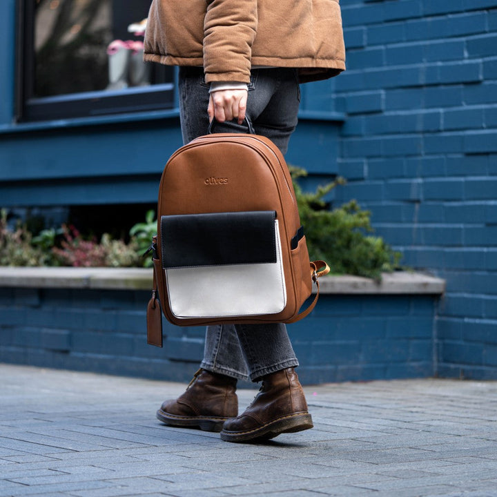 Valantomode | Olives Monolith Executive Backpack – Enduring Dominance & High-Capacity Command