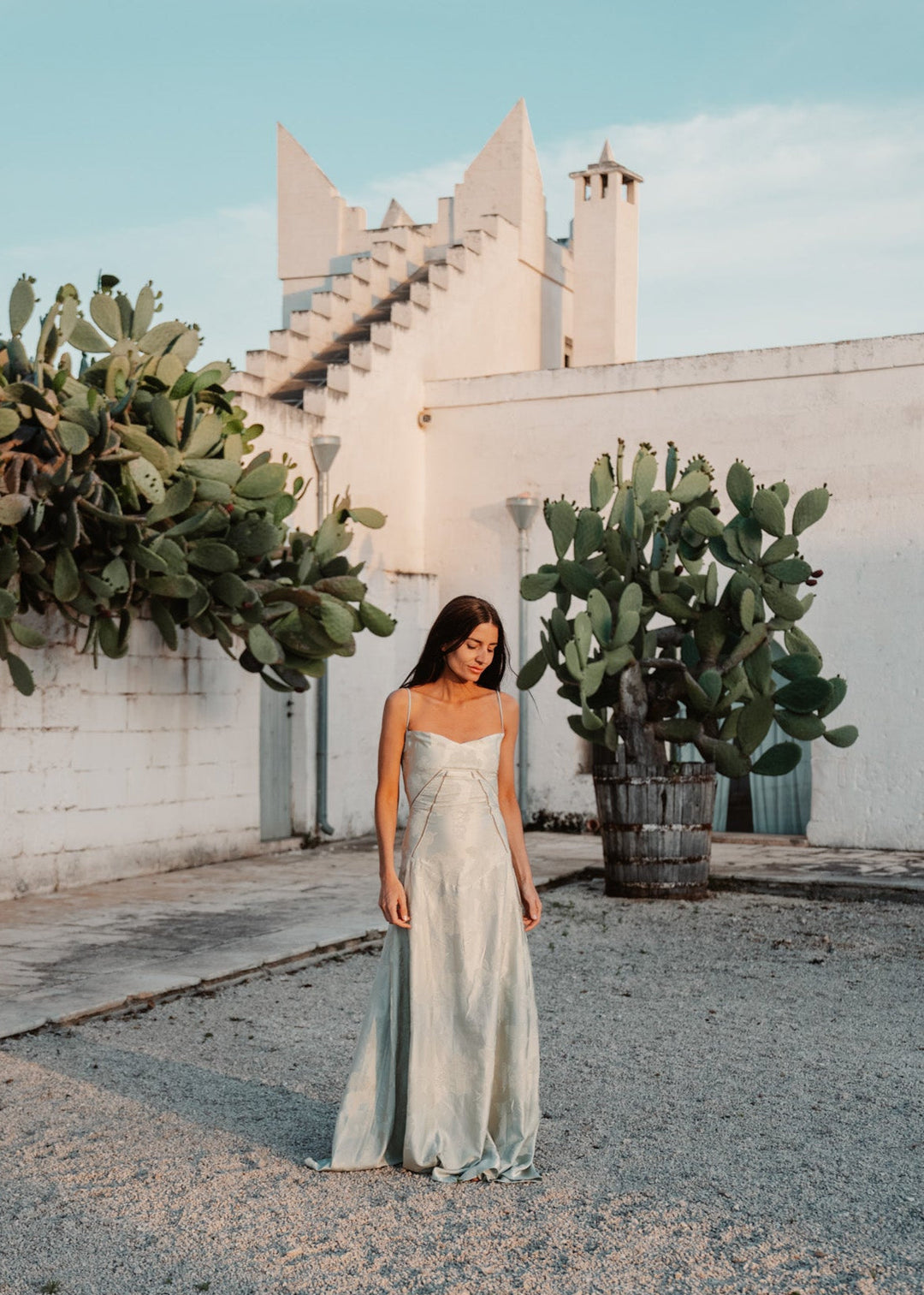 Valantomode | Chic Pistachio Floral Print Dress for Effortless Elegance