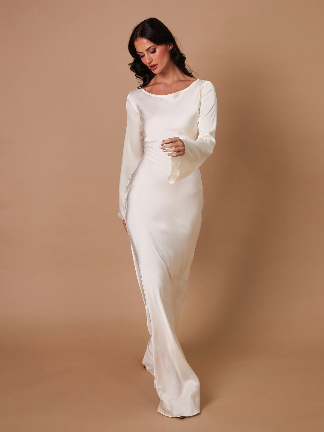 Valantomode | Elegant Dress with Stunning Bell Sleeves