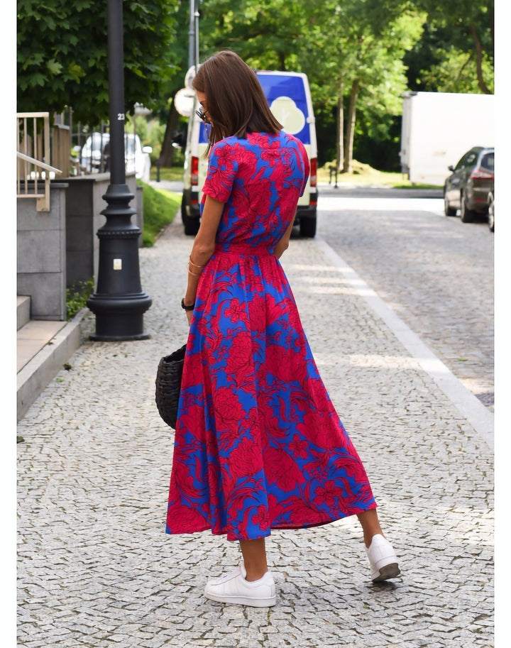 Valantomode | Chic A-Line Dress Perfect for Casual and Formal Events
