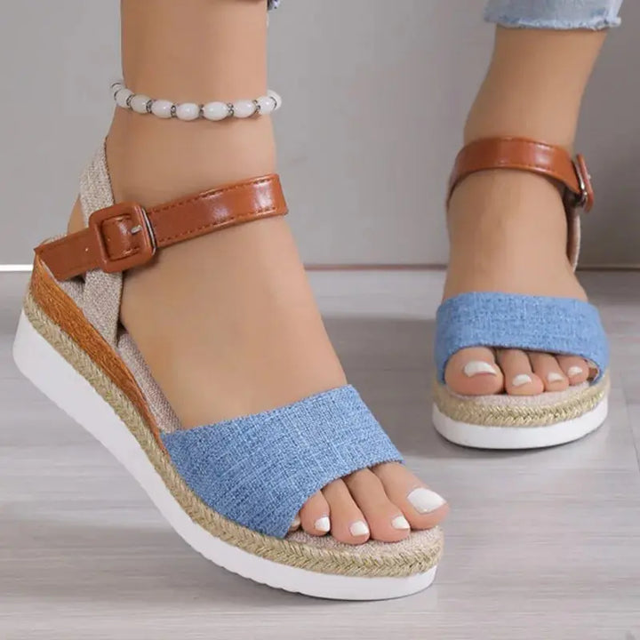 Valantomode | Women’s Wedge Sandals - Stylish & Comfortable Summer Shoes