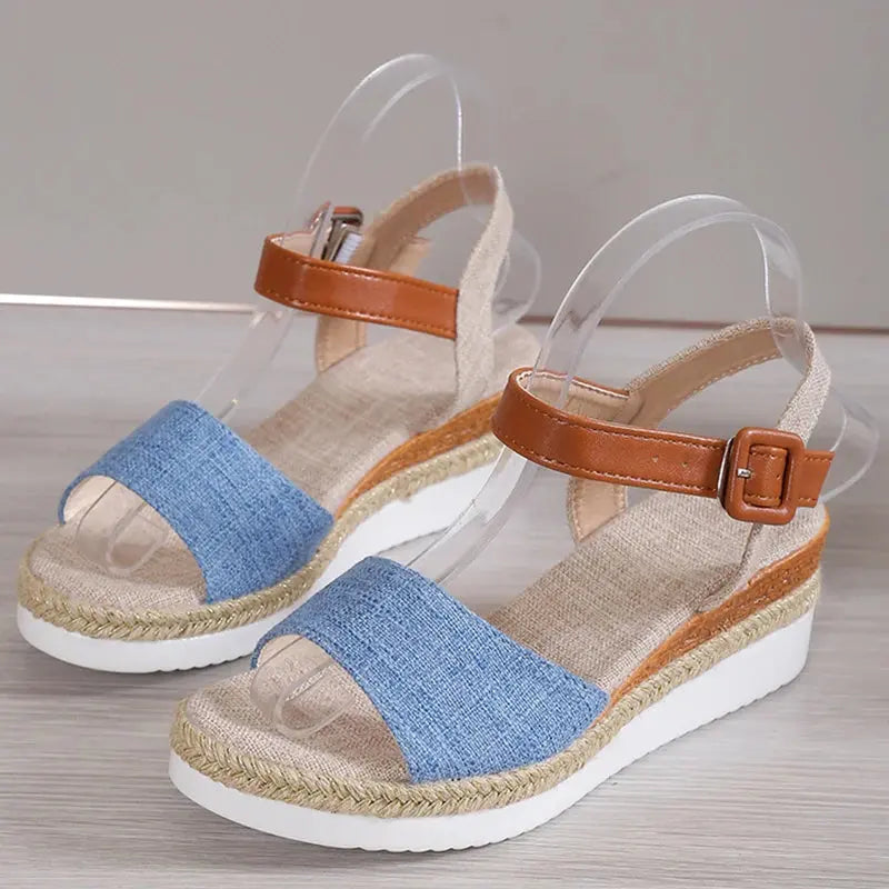 Valantomode | Women’s Wedge Sandals - Stylish & Comfortable Summer Shoes